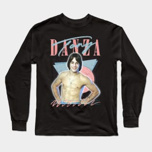 Tony Danza / 80s Styled Aesthetic Design Long Sleeve T-Shirt